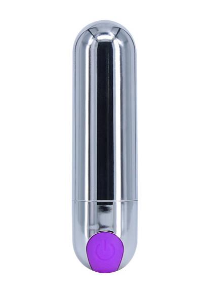 Bossoftoys Rechargeable bullet - 10 function - Purple - colour box - 22-00032