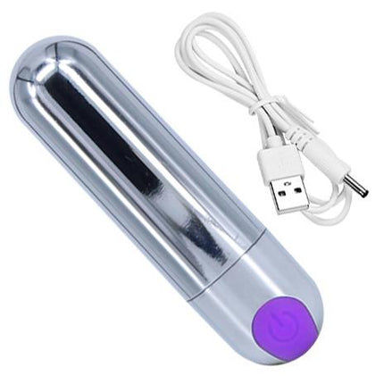 Bossoftoys Rechargeable bullet - 10 function - Purple - colour box - 22-00032