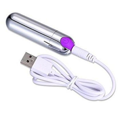 Bossoftoys Rechargeable bullet - 10 function - Purple - colour box - 22-00032