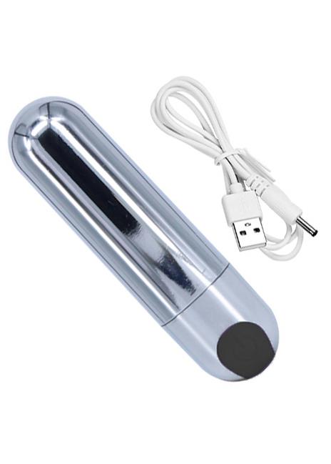Bossoftoys - 22-00033 - Rechargeable bullet - 10 function - Black - color box