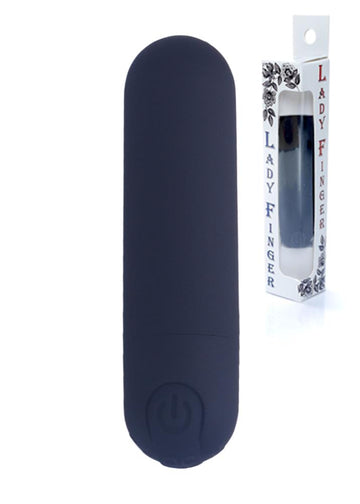 Bullet-Vibrator Schwarz – wiederaufladbar – 10 Stufen