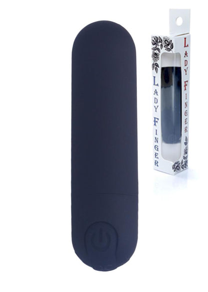 Bossoftoys Rechargeable Black Bullet - 10 functions - 22-00034