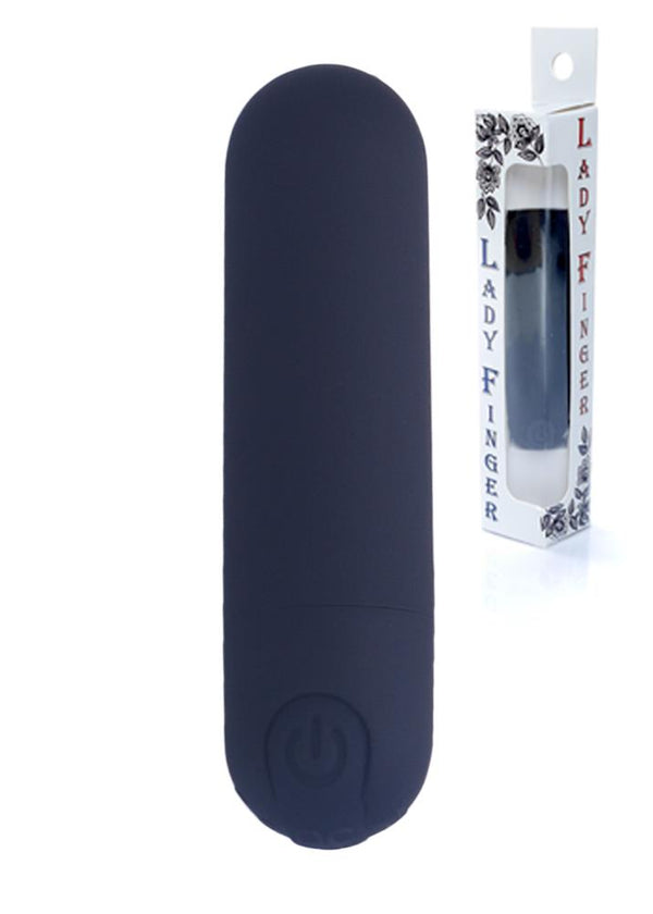 Bullet Vibrator Zwart - Oplaadbaar - 10 standen