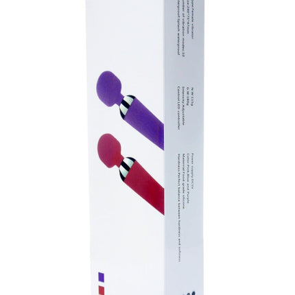 Bossoftoys - 22-00036 - Power Wand massager - Silicone Massager Pink USB - 16 Functions - USB rechargeable