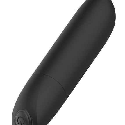 Bossoftoys - 22-00045 - Powerful Bullet Vibrator - USB rechargeable - 20 Functions - mat black
