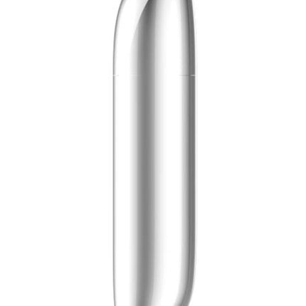 Bossoftoys - 22-00047 - Powerful Bullet Vibrator - USB rechargeable - 20 Functions - Silver