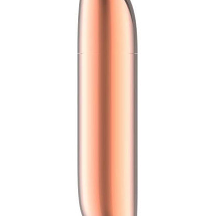 Bossoftoys - 22-00048 - Powerful Bullet Vibrator - USB rechargeable - 20 Functions - Gold