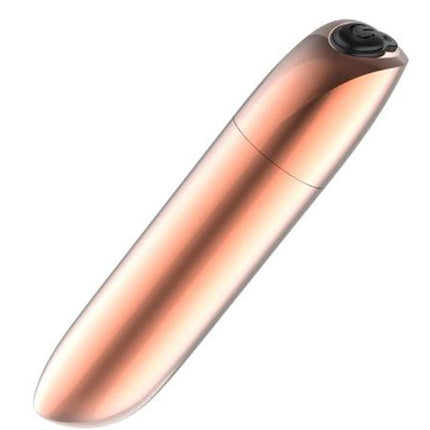 Bossoftoys - 22-00048 - Powerful Bullet Vibrator - USB rechargeable - 20 Functions - Gold