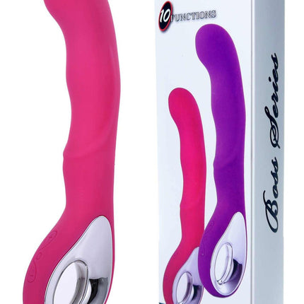 Bossoftoys G-spot Vibrator - 10 Functies - USB - Roze - 100% Waterdicht - Oplaadbaar