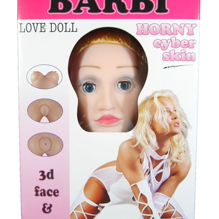 Bossoftoys Barbi blow up doll with real face - 26-00021