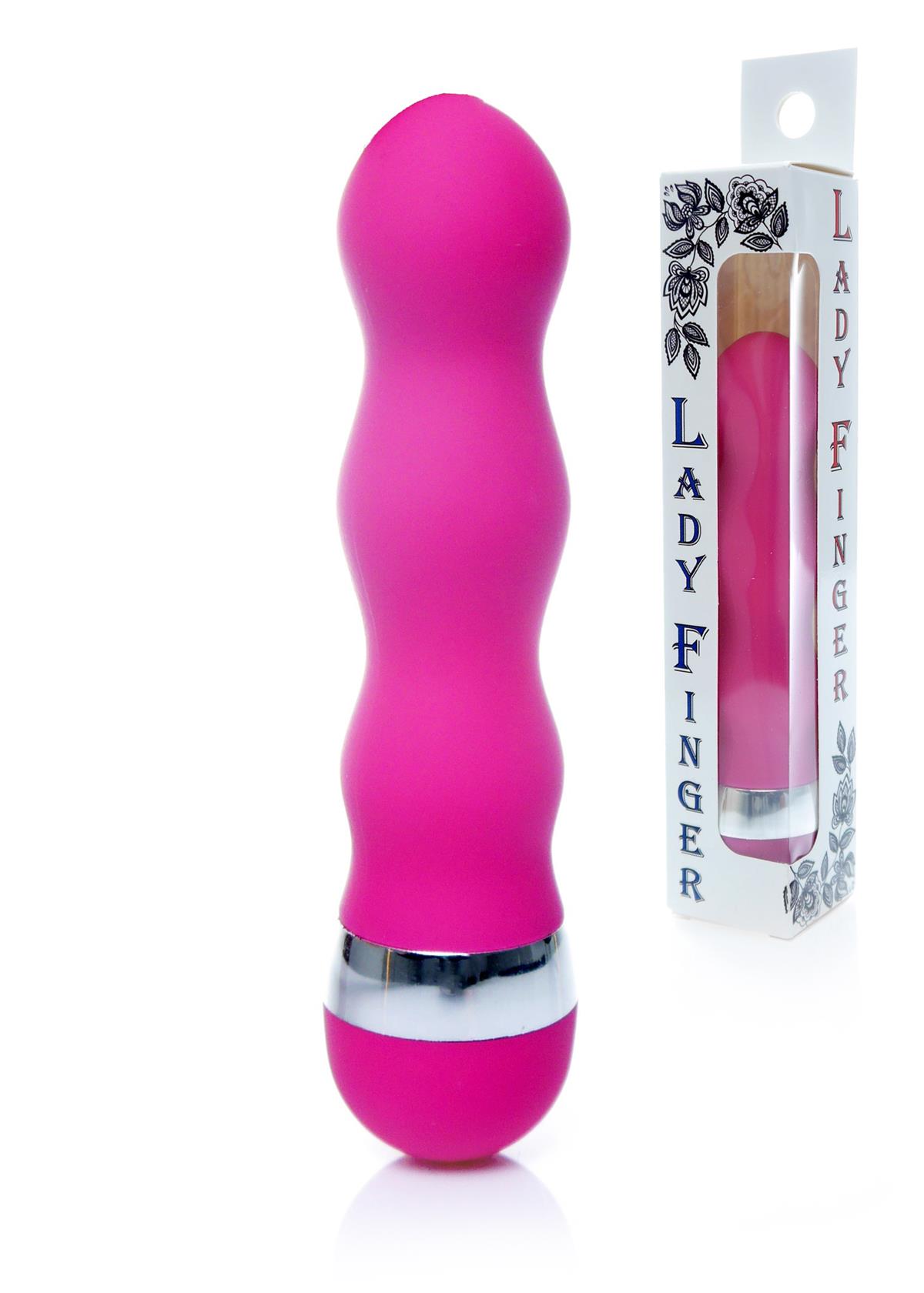 Mini Wand Vibrator Lady Finger Roze - 10,5 cm