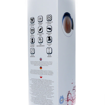 Bossoftoys - 26-00074 - Masturbator vagina - 2 motors - 9 function - rechargeable
