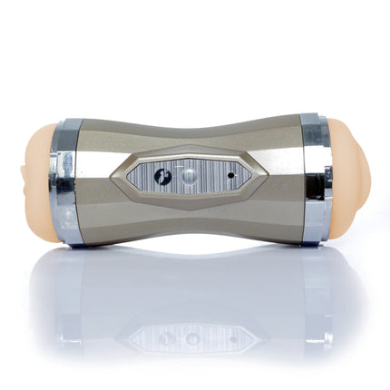 Bossoftoys - 26-00075 - Double delight - 35 function - usb rechargeable - heavy version - double holes