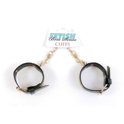 Bossoftoys - 33-00095 - Fetish - big size Handcuffs - Crystals - Gold - Adjustable