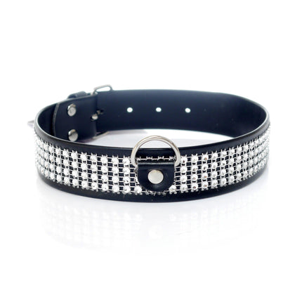 33-00101 silver collar big 3 cm