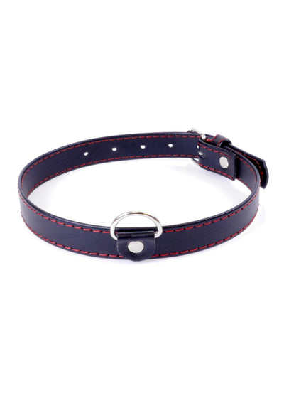 Halsband Fetish Boss Rot Kristall - 2 cm
