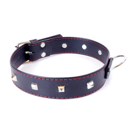 Bossoftoys - 33-00113 - Fetish Boss Series Collar with studs - 3 cm - Red