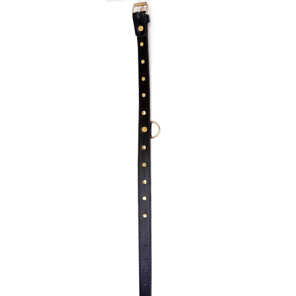Choker Roze Kristallen Fetish Boss Kraag - 2 cm Breedte