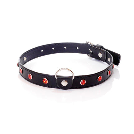 33-00121 collar red stone