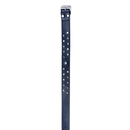 Choker Red Stones Fetish Collar - 3 cm Width - Adjustable - Easy to Hang