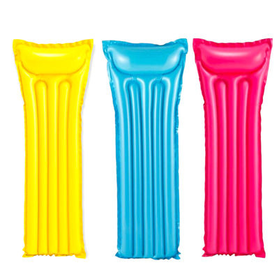 Intex Luchtbed 183 cm - Blauw, Rood/Roze of Geel