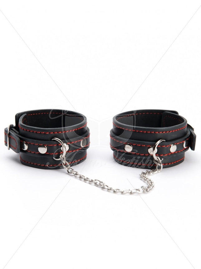 Argus - Mini Polsboeien - Zwart Leer - AF 001017
