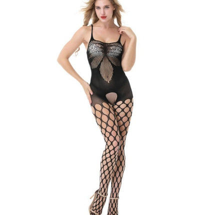 Mysterieuze Nacht - TL63 - Sensuele Lingerie Set - One Size Fits Most - Geschenkdoos - Zwart