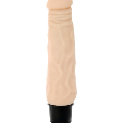 Bossoftoys Sunny Realistic vibrator - 12 function - Cyber ​​leather - Extra ordinary Flexible Material - Flesh - 20.5 cm - 44-00007