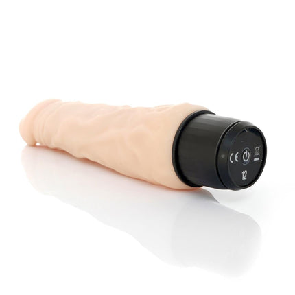 Bossoftoys Sunny Realistic vibrator - 12 function - Cyber ​​leather - Extra ordinary Flexible Material - Flesh - 20.5 cm - 44-00007