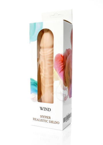 Realistische Dildo - Cyber Leer - Extra Flexibel - Huidskleur - 19,5 cm