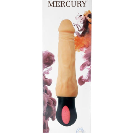 Mega Realistic Bendable Vibrator - 12 Functions - USB Rechargeable - Cyber ​​Leather - Skin Color - 27 cm
