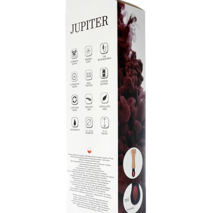 Bossoftoys Jupiter Realistic Cyber Leather Bending vibrator - 12 Function - Usb - 44-00012-
