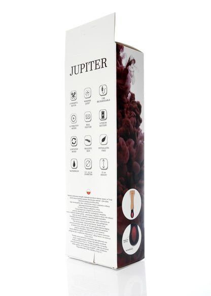 Bossoftoys Jupiter Realistic Cyber Leather Bending vibrator - 12 Function - Usb - 44-00012-