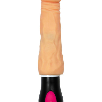 Bossoftoys Jupiter Realistic Cyber Leather Bending vibrator - 12 Function - Usb - 44-00012-