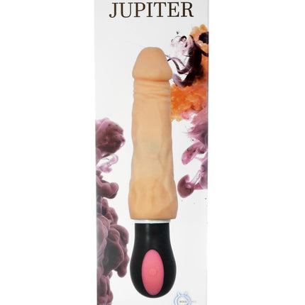 Bossoftoys Jupiter Realistic Cyber Leather Bending vibrator - 12 Function - Usb - 44-00012-