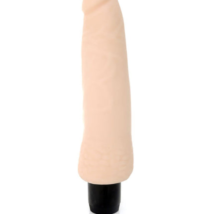 Bossoftoys - Rainbow 12 Function Realistic vibrator - Cyber leather - Extra ordinary Flexible Material - Flesh - 18,5 cm - 44-00004