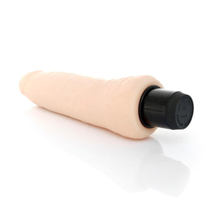 Bossoftoys - Rainbow 12 Function Realistic vibrator - Cyber leather - Extra ordinary Flexible Material - Flesh - 18,5 cm - 44-00004