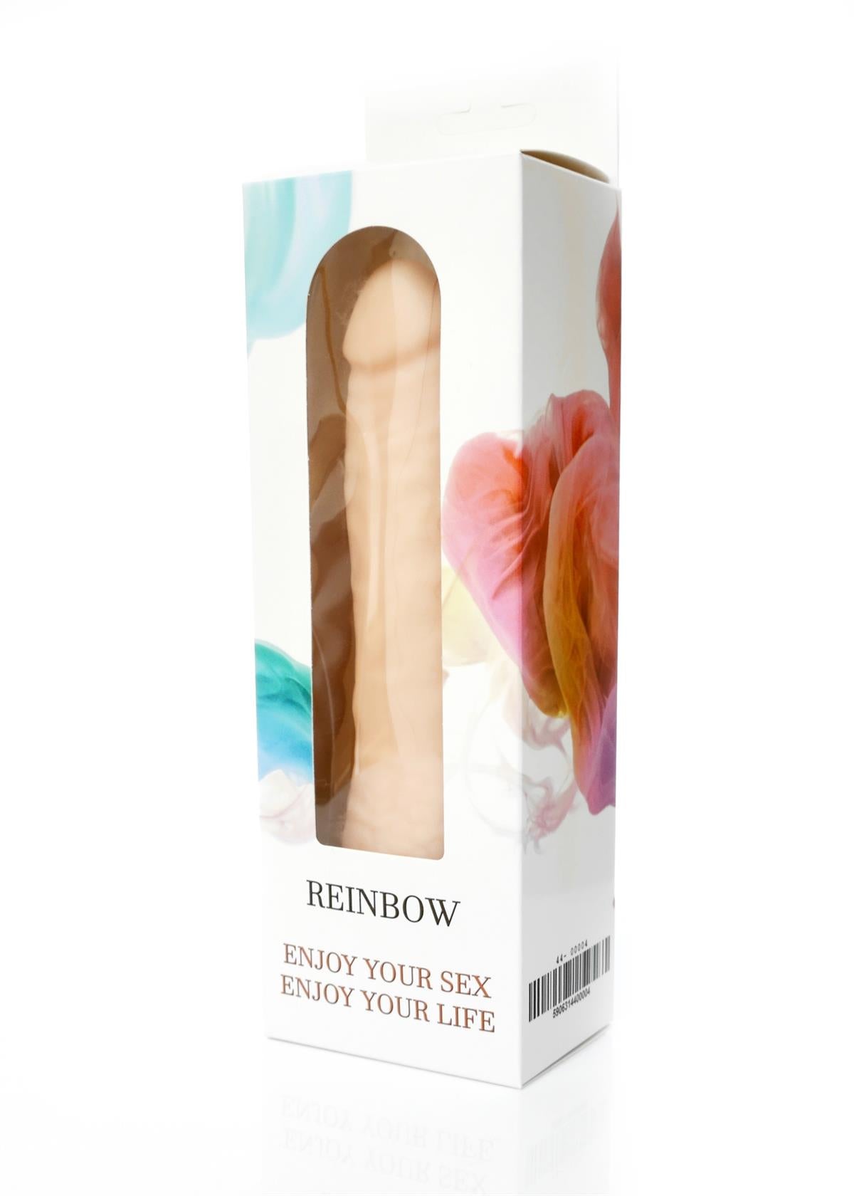 Rainbow Realistische Vibrator Huidskleur 18,5 cm - 12 Functies