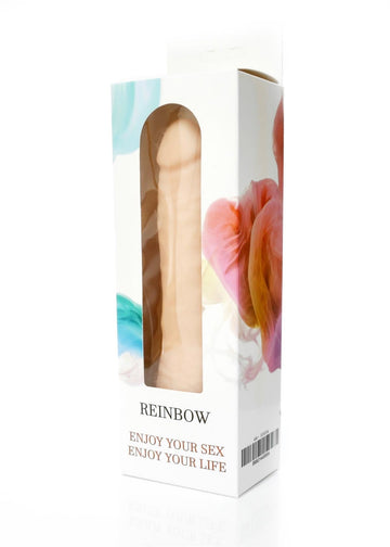 Rainbow Realistische Vibrator Huidskleur 18,5 cm - 12 Functies