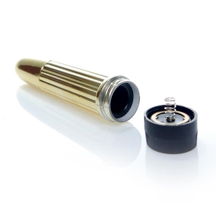 Bossoftoys - 46-00015 - Mini vibrator -  Lady finger - 13 cm - dia 2,5 cm - Gold - Window colourbox