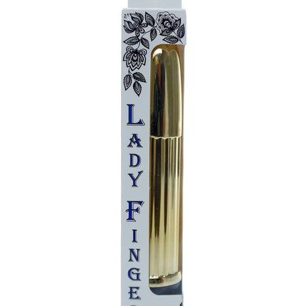 Bossoftoys - 46-00015 - Mini vibrator -  Lady finger - 13 cm - dia 2,5 cm - Gold - Window colourbox