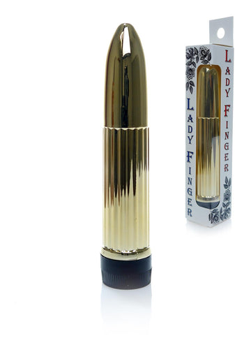 Mini Vibrator Lady Finger Goud - 13 cm