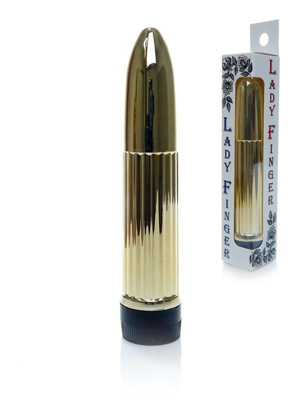 Mini-Vibrator Lady Finger Gold - 13 cm
