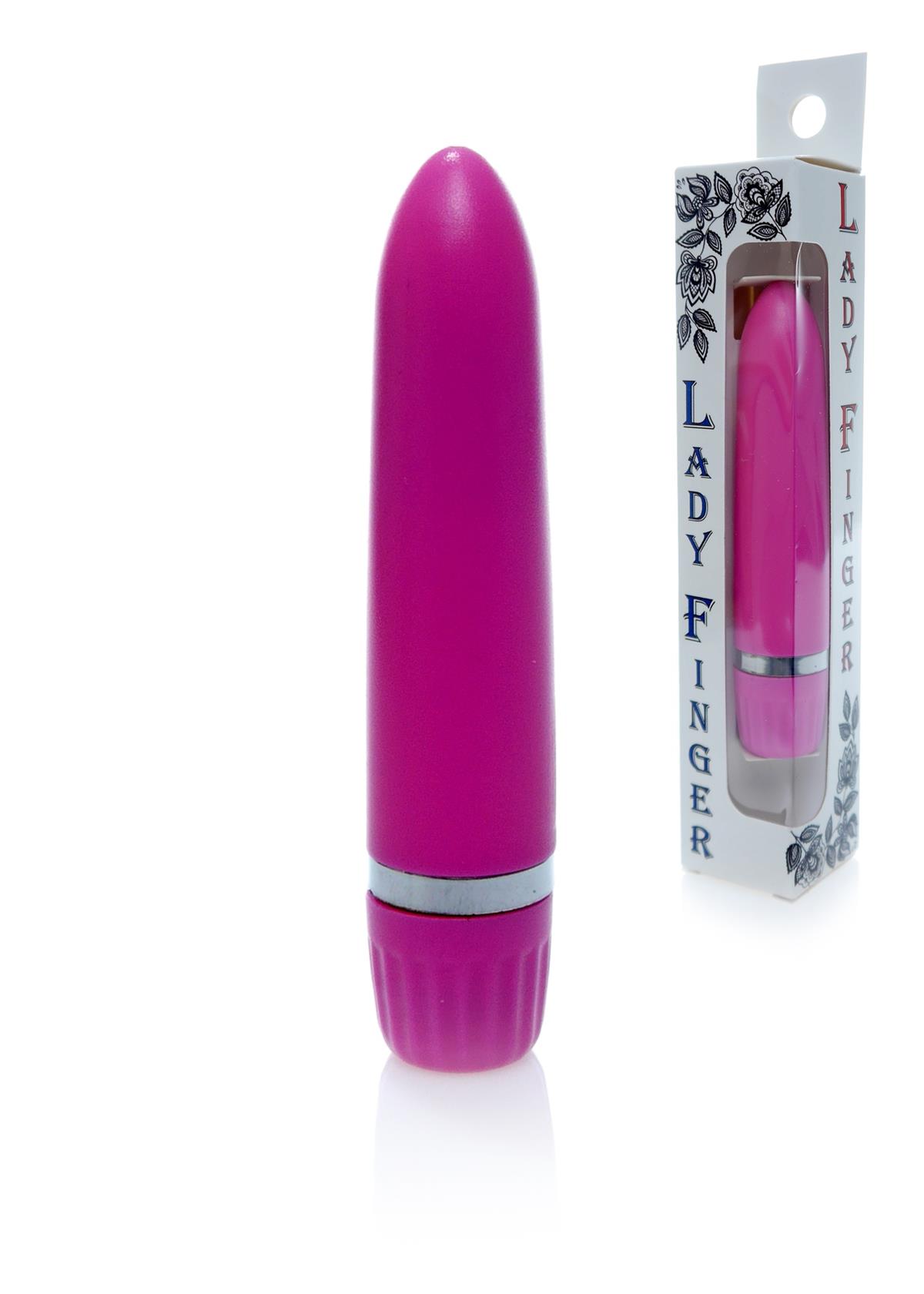 Mini Bullet Vibrator Rosa 9 cm - 12 Funktionen