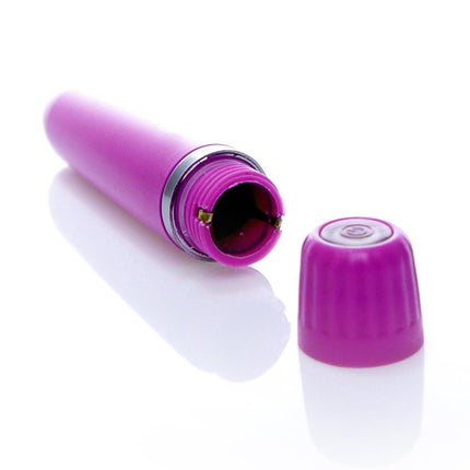 Bossoftoys - 46-00018 - Mini Bullet vibrator - 12 Function - length 9 cm - dia 1,8 cm - trendy Purple - Colour window box