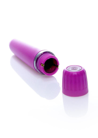 Bossoftoys - 46-00018 - Mini Bullet vibrator - 12 Function - length 9 cm - dia 1,8 cm - trendy Purple - Colour window box