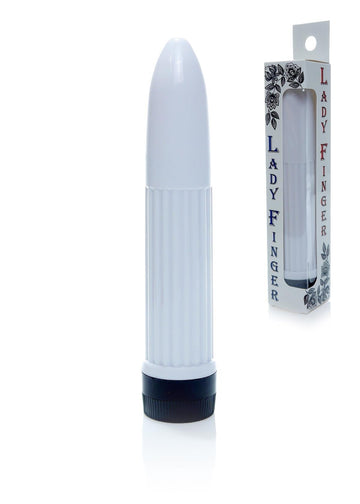 Lady Finger Mini Vibrator 13 cm - Wit