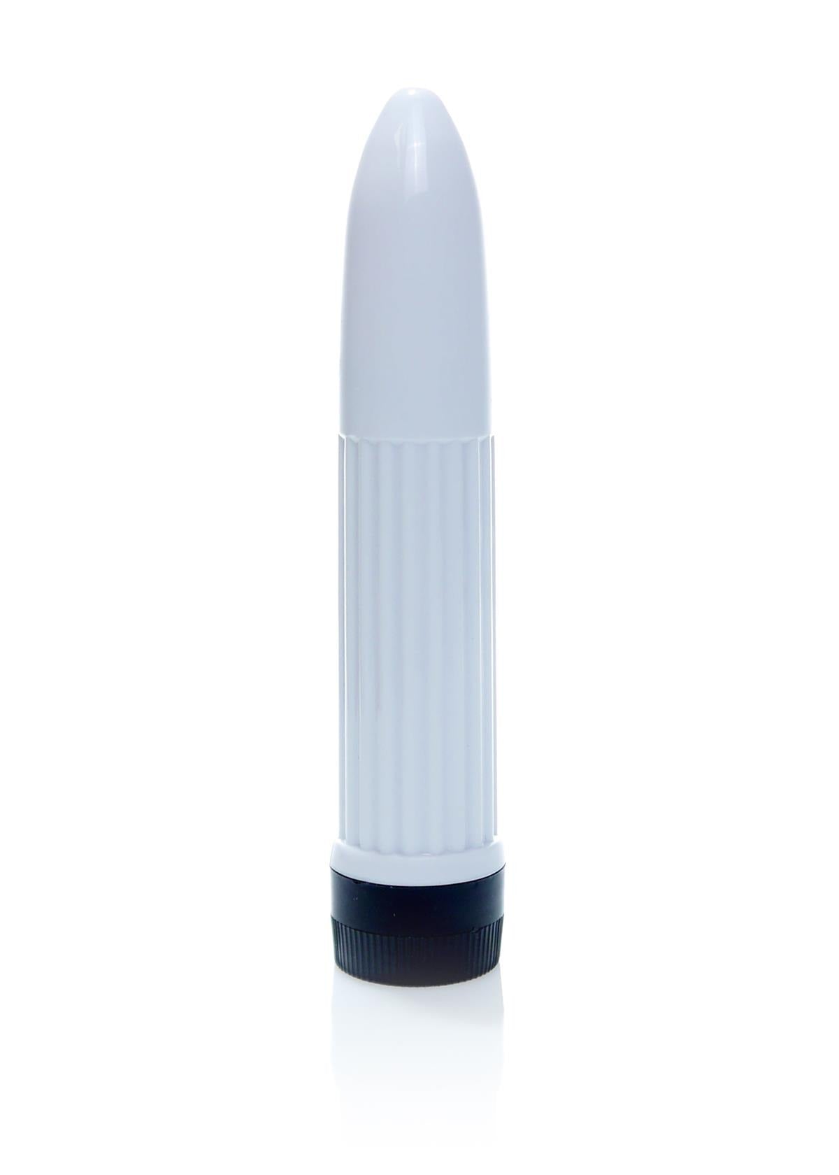 Bossoftoys - 46-00021 - Mini vibrator - Lady finger - 13 cm - dia 2.5 cm - White - Window color box
