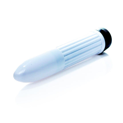 Bossoftoys - 46-00021 - Mini vibrator - Lady finger - 13 cm - dia 2.5 cm - White - Window color box