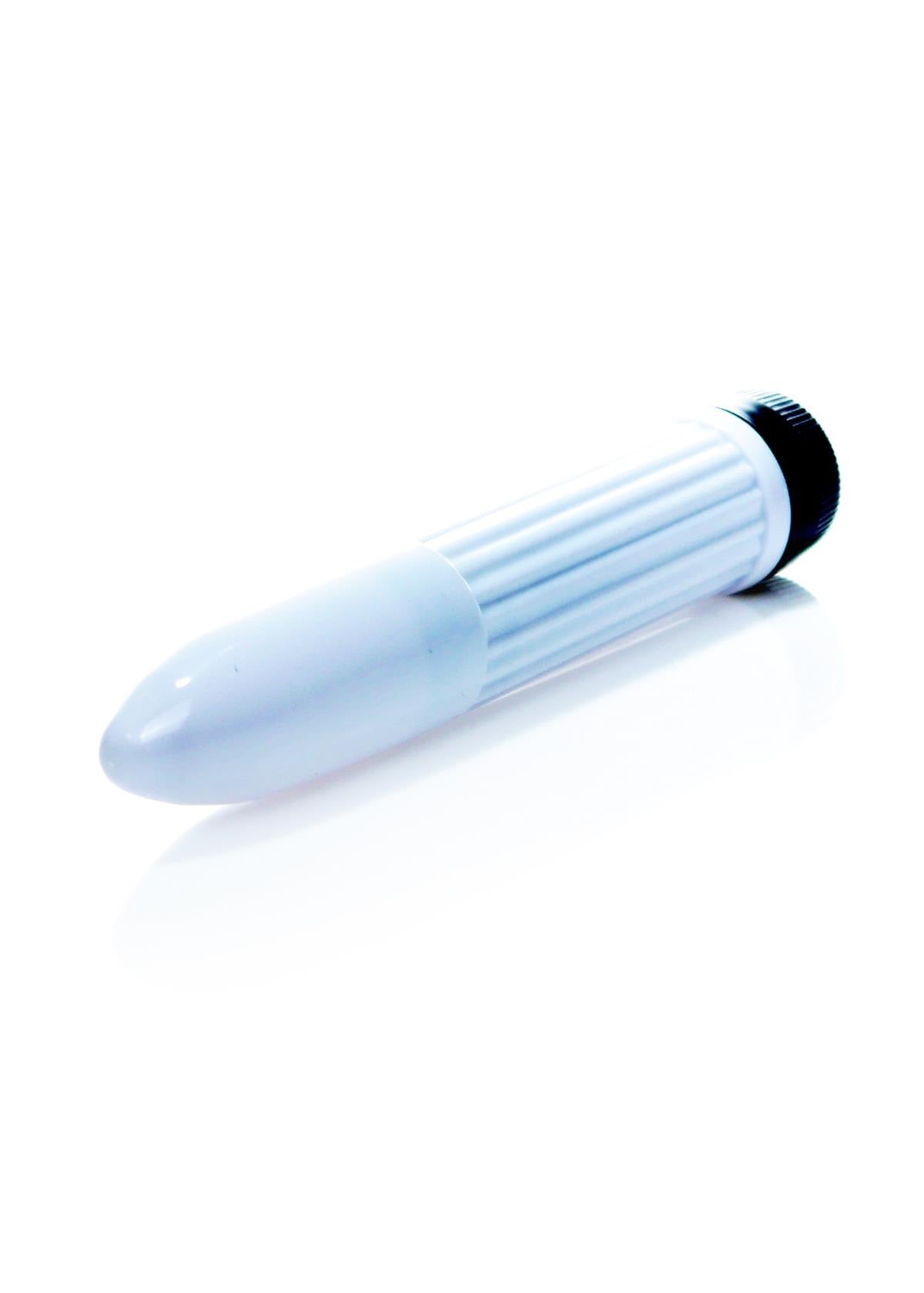 Bossoftoys - 46-00021 - Mini vibrator - Lady finger - 13 cm - dia 2.5 cm - White - Window color box